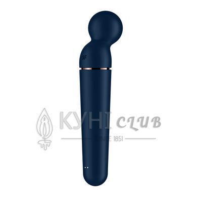 Вібромасажер Satisfyer Planet Wand-er Blue/Rosegold, дуже потужний, бездротовий 106619 фото