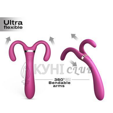 Вибратор-стимулятор Dorcel INFINITE JOY PLUM, многофункциональный, унисекс 105325 фото