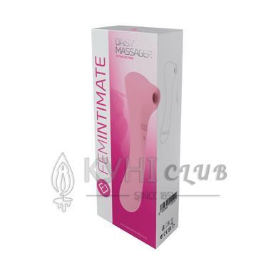Вакуумний кліторальний стимулятор Femintimate Daisy Massager Pink 106183 фото