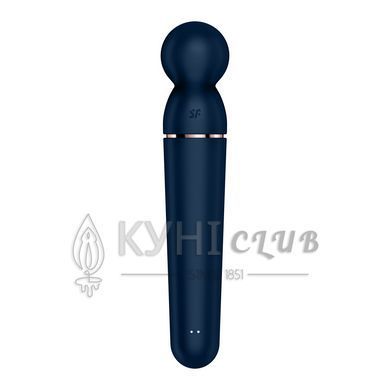 Вібромасажер Satisfyer Planet Wand-er Blue/Rosegold, дуже потужний, бездротовий 106619 фото