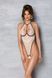 Боді з доступом Passion CHIKA BODY XXL/XXXL, cream 107704 фото 6