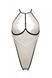Боді з доступом Passion CHIKA BODY XXL/XXXL, cream 107704 фото 3