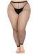 Колготки без стопы Leg Avenue Industrial Net footless tights, 1X/2X, черные, в сетку 110086 фото 1