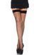 Панчохи-сітка Leg Avenue Fishnet Thigh Highs One size, Black, дрібна сітка 105880 фото 1