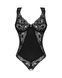 Мереживне боді Obsessive Donna Dream crotchless teddy M/L Black, відкритий доступ 106636 фото 3