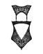Мереживне боді Obsessive Donna Dream crotchless teddy M/L Black, відкритий доступ 106636 фото 4