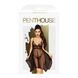Бебі-дол з ажурним бралетом та асиметричним подолом Penthouse - Naughty Doll Black L/XL 103233 фото 2