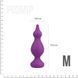 Анальная пробка Adrien Lastic Amuse Medium Purple (M) с двумя переходами, макс. диаметр 3,6 см 101368 фото 2
