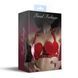 Ліф Серце з натуральної шкіри Feral Feelings - Hearts Bra Red 107433 фото 4
