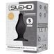 Анальная пробка SilexD (Model 2 size S) двухслойная, силикон+Silexpan, диаметр 3,4см 102845 фото 2