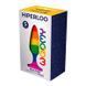 Силіконова анальна пробка Wooomy Hiperloo Silicone Rainbow Plug S, діаметр 2,4 см, довжина 9 см 105408 фото 3