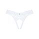 Мереживні танга Obsessive Heavenlly crotchless thong XS/S, з доступом 106151 фото 5