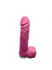 Мило у формі пеніса Чистий Кайф Pink size M, крафтове мило-член, натуральне 100720 фото
