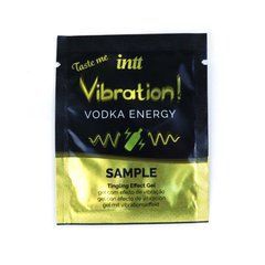 Пробник рідкого вібратора Intt Vibration Vodka (2 мл) дуже потужний 100974 фото