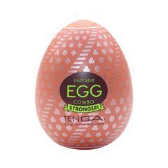 Мастурбатор-яйце Tenga Egg Combo, щільний TPE, пробник лубриканту 5 мл 107818 фото
