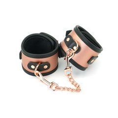 Поножі Liebe Seele Rose Gold Memory Ankle Cuffs, натуральна шкіра, рожеве золото 107500 фото