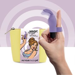 Вибратор на палец FeelzToys Magic Finger Vibrator Purple 102320 фото