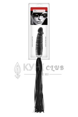 Флогер з ручкою-дилдо Fetish Tentation Whip with Dildo Handle 102056 фото