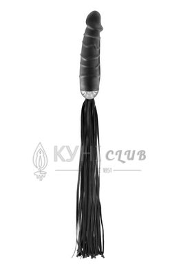 Флогер з ручкою-дилдо Fetish Tentation Whip with Dildo Handle 102056 фото