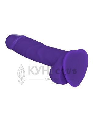 Реалістичний фалоімітатор Strap-On-Me SOFT REALISTIC DILDO Violet - Size XL 102409 фото