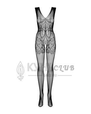 Бодістокінг Obsessive Bodystocking F234 S/M/L, абстрактний малюнок, глибоке декольте 105214 фото