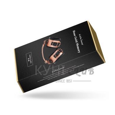 Поножі Liebe Seele Rose Gold Memory Ankle Cuffs, натуральна шкіра, рожеве золото 107500 фото