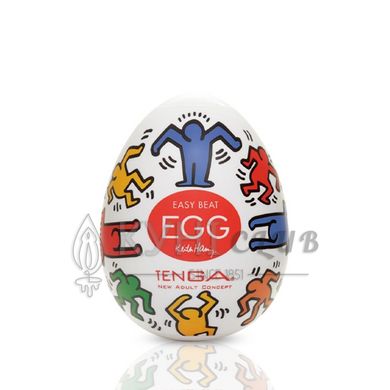 Мастурбатор-яйце Tenga Keith Haring Egg Dance 100970 фото