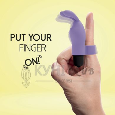 Вибратор на палец FeelzToys Magic Finger Vibrator Purple 102320 фото