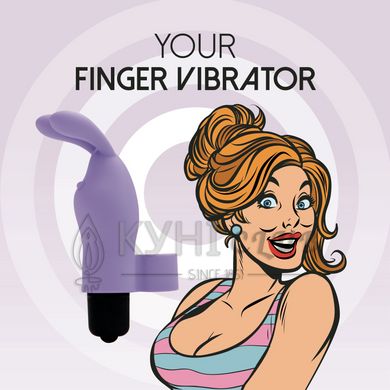 Вібратор на палець FeelzToys Magic Finger Vibrator Purple 102320 фото