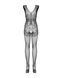 Бодістокінг Obsessive Bodystocking F234 S/M/L, абстрактний малюнок, глибоке декольте 105214 фото 6