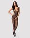 Бодістокінг Obsessive Bodystocking F234 S/M/L, абстрактний малюнок, глибоке декольте 105214 фото 3