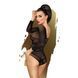 Боді Penthouse High On Love XL Black, глибокий виріз на спині, імітація стреп 104402 фото 2