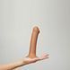Насадка для страпона Strap-On-Me Dual Density Dildo Caramel S, діаметр 2,7 см, двошарова, гнучка 107890 фото 3