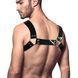 Чоловіча портупея на груди Feral Feelings - Bulldog Harness Black 107325 фото 2