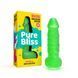 Мило у формі пеніса Pure Bliss BIG Green, крафтове мило-член, натуральне 104440 фото 2