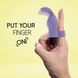 Вибратор на палец FeelzToys Magic Finger Vibrator Purple 102320 фото 3