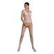 Бодістокінг Passion ECO BS001 One Size white, з доступом, імітація підв&rsquo;язок, флористичний декор 104978 фото 1