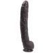 Фаллоимитатор Doc Johnson Dick Rambone Cock Black, диаметр 6см, длина 42см, ПВХ 109006 фото 1