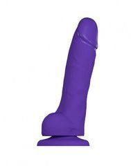 Реалістичний фалоімітатор Strap-On-Me SOFT REALISTIC DILDO Violet - Size L 102410 фото