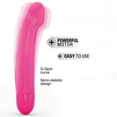 Вибратор Dorcel Real Vibration M Magenta 2.0, диам 3,7см, перезаряжаемый, для точки G 108584 фото