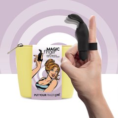 Вибратор на палец FeelzToys Magic Finger Vibrator Black 102321 фото