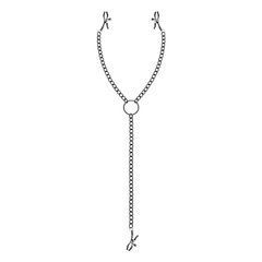 Затискачі для сосків та клітора Bedroom Fantasies: Nipple & Clitoral Clamps, чорні 106830 фото