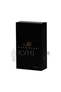Трусики-стринги Noir Handmade P012 Wild, S, под латекс, крокодиловый принт, застежки по бокам 108337 фото