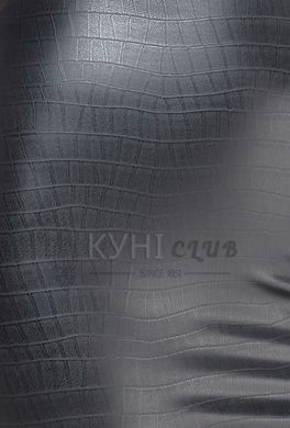 Трусики-стринги Noir Handmade P012 Wild, S, под латекс, крокодиловый принт, застежки по бокам 108337 фото