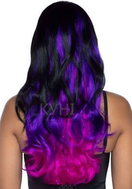 Leg Avenue Allure Multi Color Wig Black/Purple 106013 фото