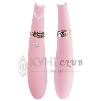 Вакуумный стимулятор с вибрацией CuteVibe Foxy, Розовый 105095 фото
