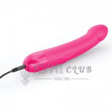 Вібратор Dorcel Real Vibration M Magenta 2.0, діаметр 3,7см, перезаряджається, для точки G 108584 фото