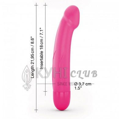 Вібратор Dorcel Real Vibration M Magenta 2.0, діаметр 3,7см, перезаряджається, для точки G 108584 фото