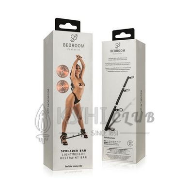 Фіксатор для рук та ніг Bedroom Fantasies: Spreader Bar Lightweight Restraint Bar, чорний 106819 фото