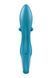 Вібратор-кролик із потрійним відростком Satisfyer Embrace me Turquoise, 2 мотори, діаметр 3,6 см 104266 фото 6